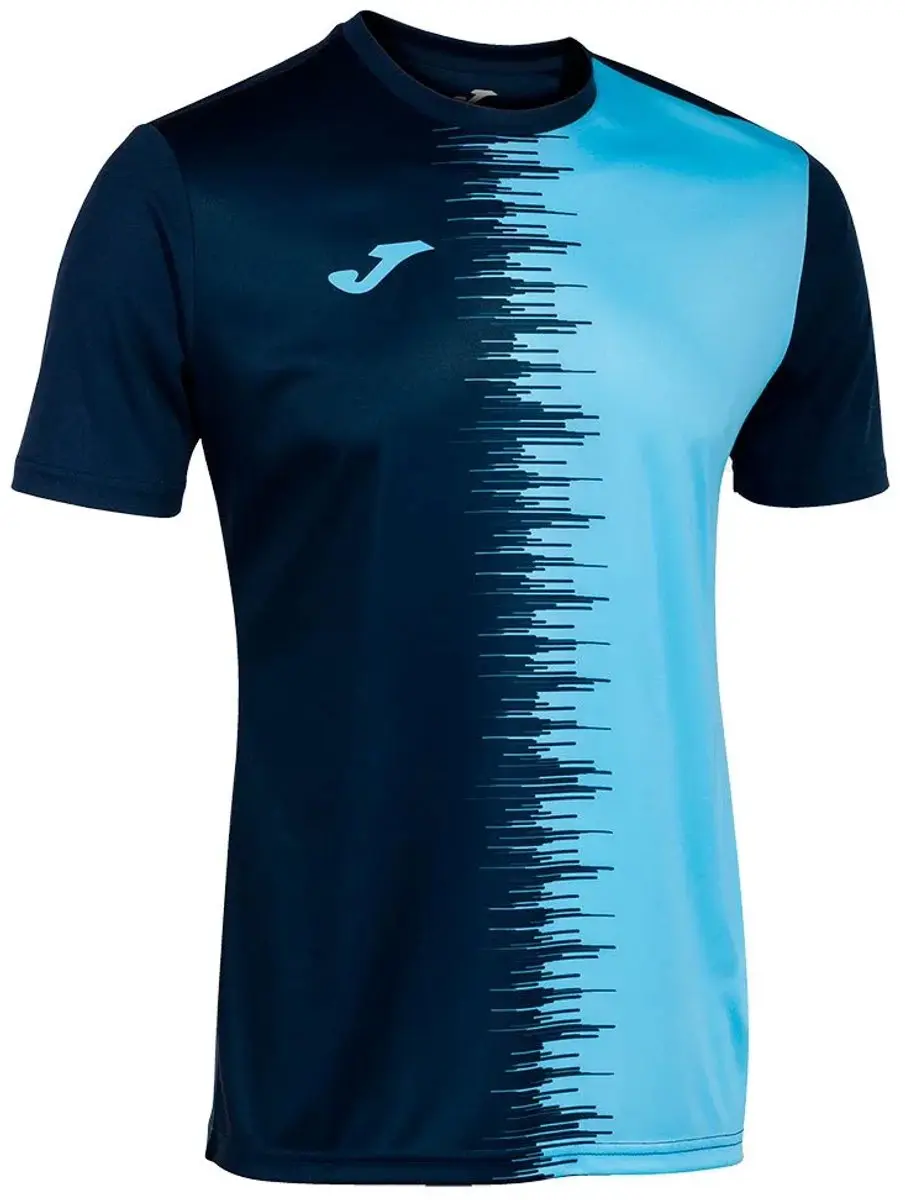 Joma City Ii T-shirt Met Korte Mouwen Blauw 11-12 Years Jongen