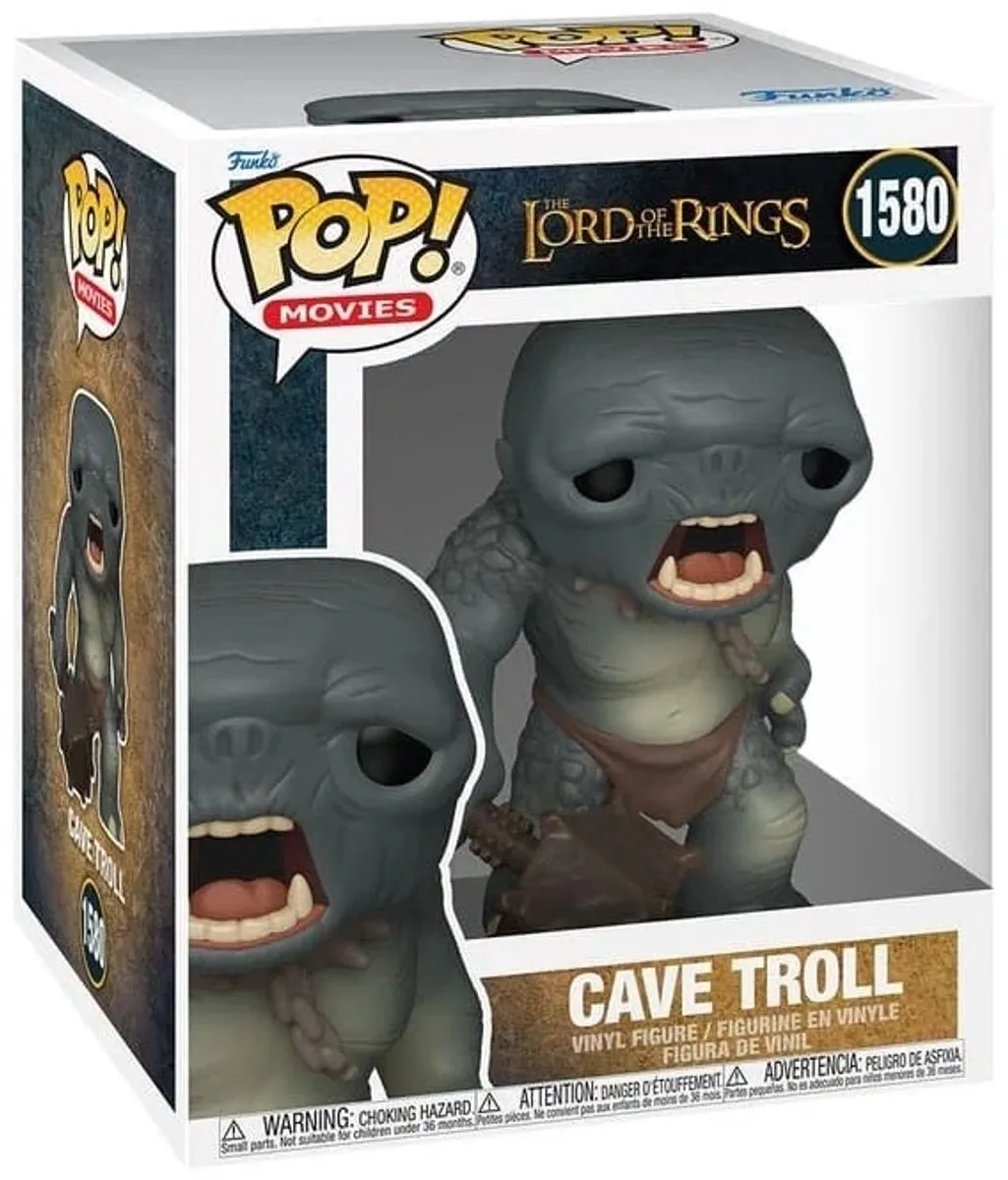 Funko Pop Movies Super The Lord of the Rings Cave Troll #1580 - Multi