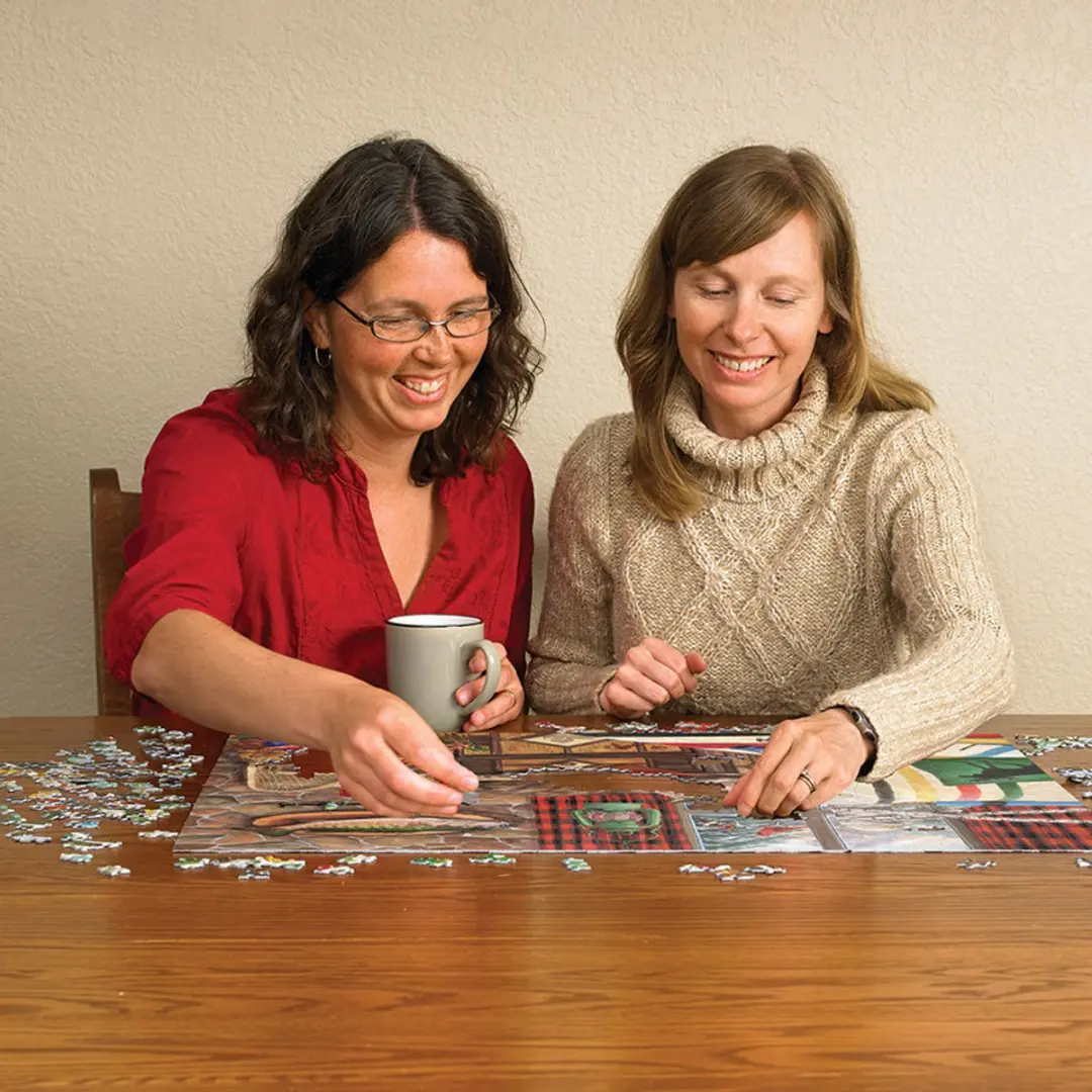 Cobble Hill Katten Thema Puzzel 1000 Stuks - 49x68cm - Meerkleurig - afbeelding 2 van 6