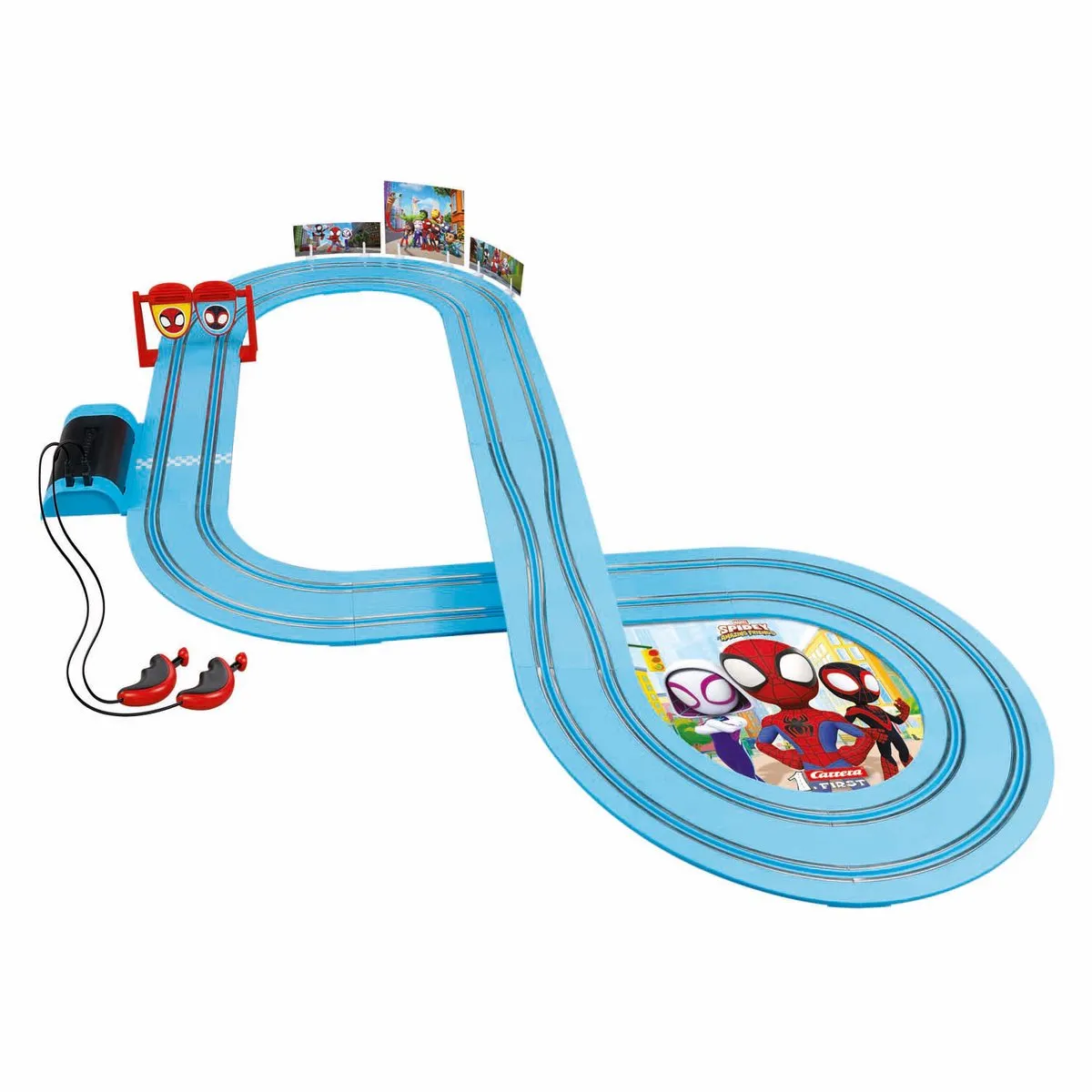 Carrera FIRST Racebaan CAR20063050 - Spidey Amazing Friends - 2,9m - Multi