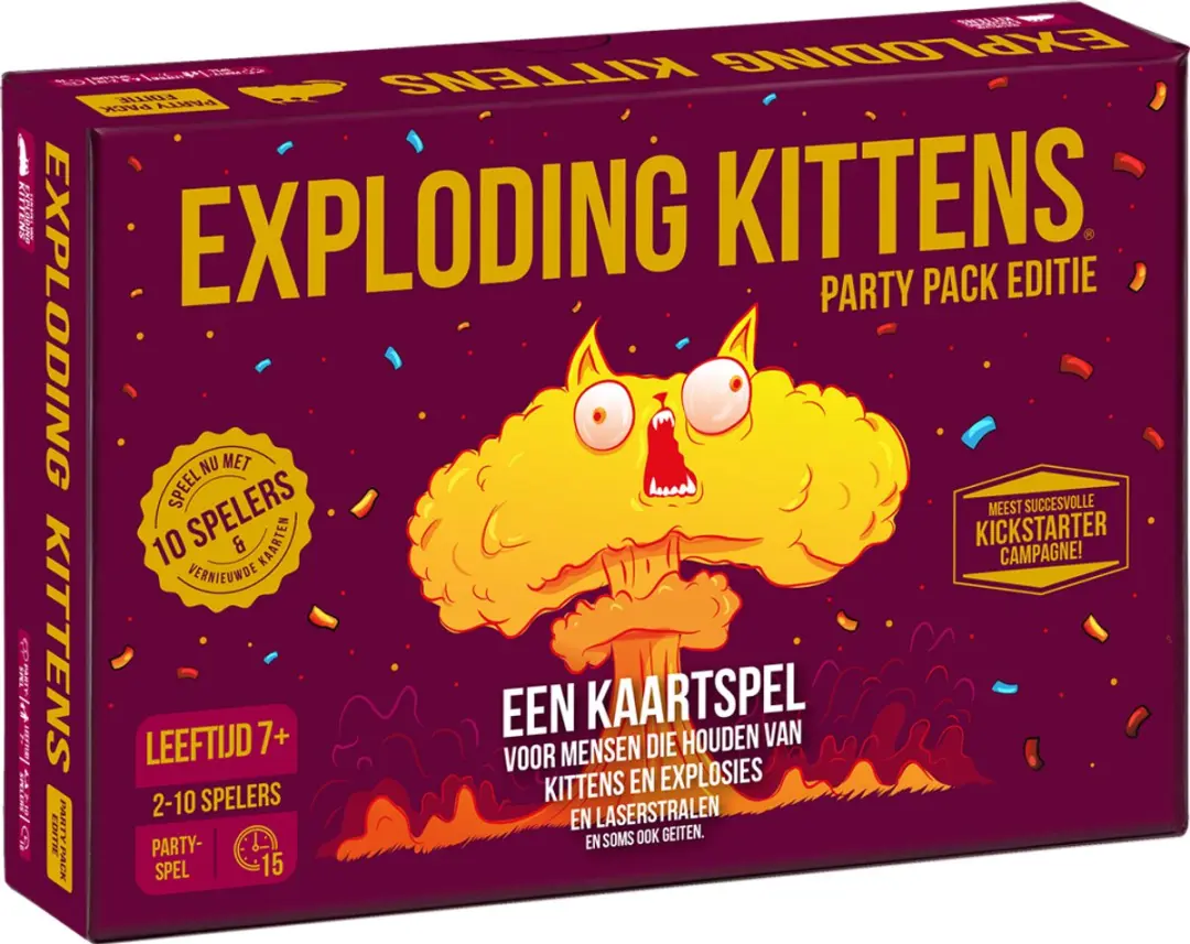 Exploding Kittens Party Pack EKIEK04NNL