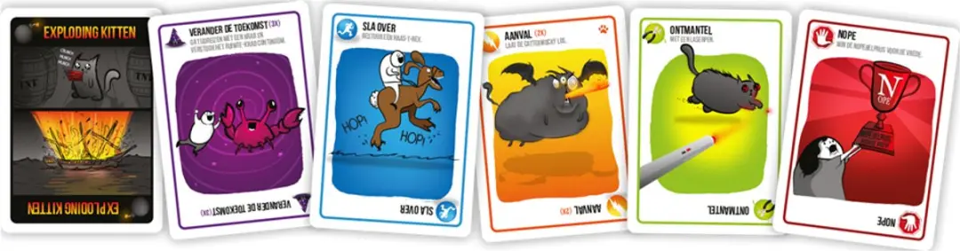 Exploding Kittens Party Pack EKIEK04NNL - Kaartspel - 2-10 Spelers