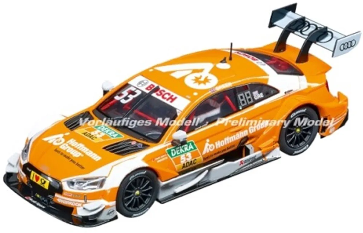 Carrera DIG132 Audi RS 5 DTM "J. Green, No.53" Racebaanauto - Oranje