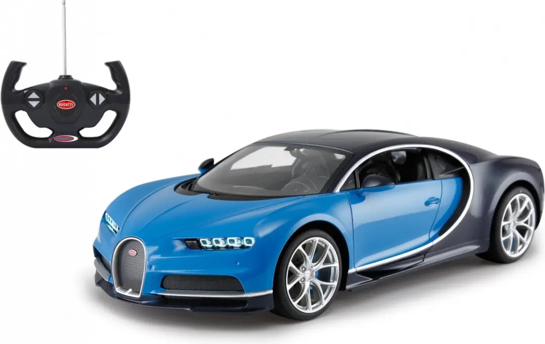 Jamara RC Sportauto Bugatti Chiron 405135 - 1:14 - Blauw - afbeelding 6 van 6