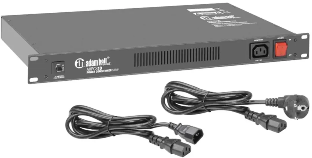 Adam Hall PCS 10 Power Conditioner 19" - afbeelding 2 van 5