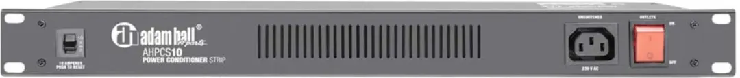 Adam Hall PCS 10 Power Conditioner 19" - afbeelding 4 van 5