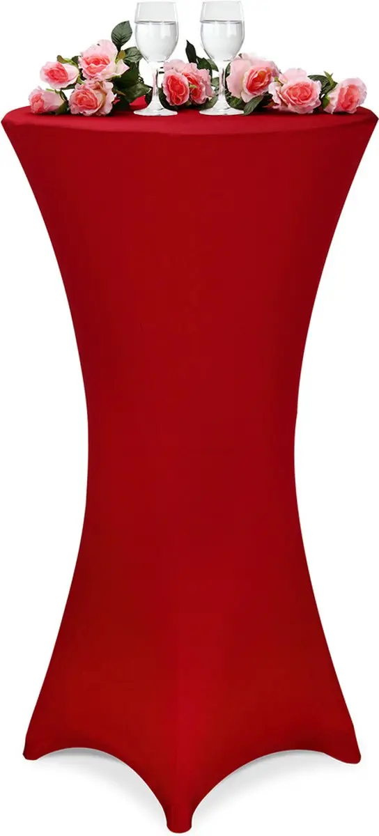 Deuba Statafelhoes Bordeaux Ø70cm