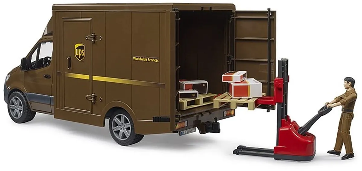 Bruder MB Sprinter UPS 02678 - Multikleur
