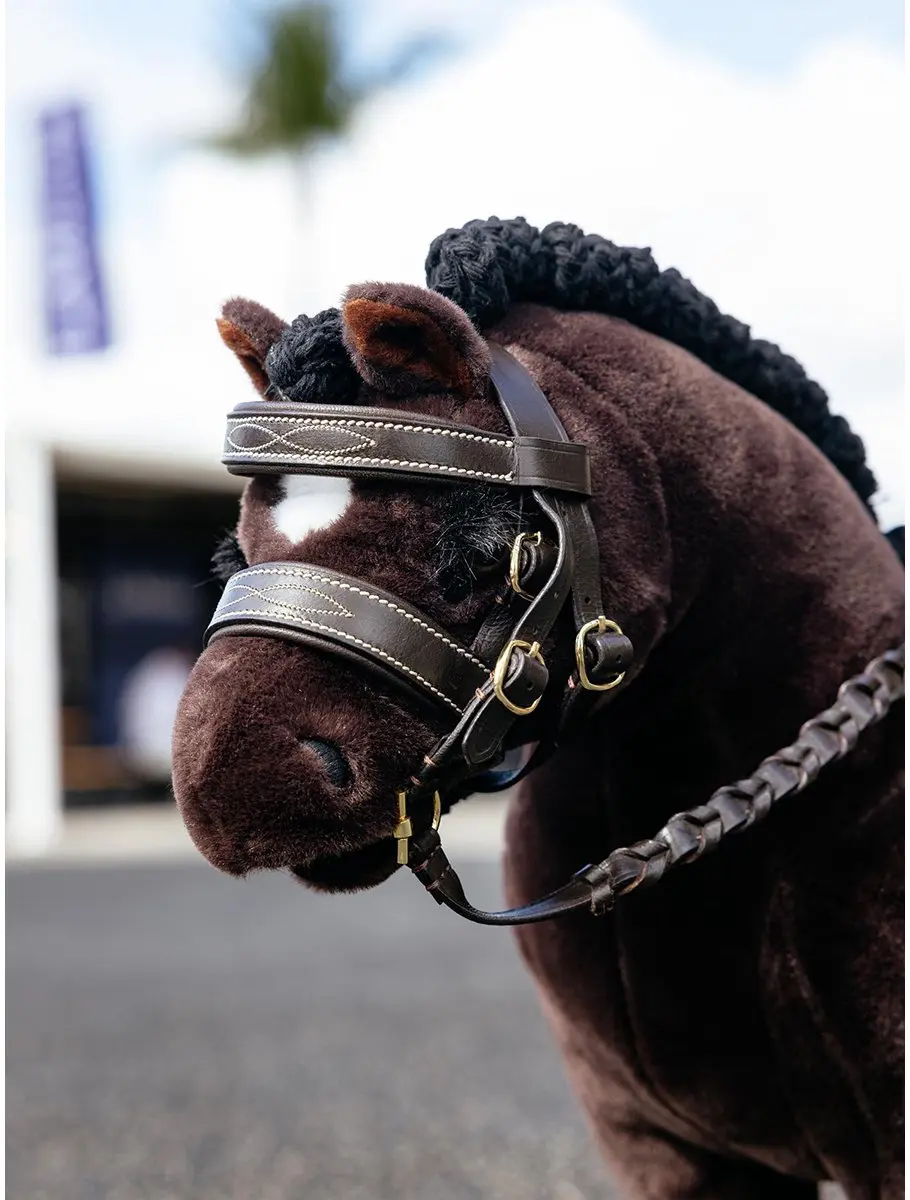 LeMieux Toy Pony Hunter Hoofdstel - Bruin