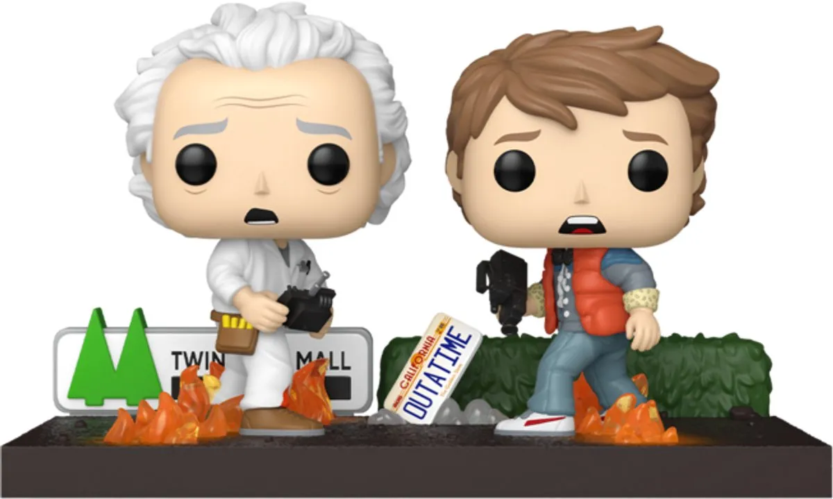 Funko Pop! Moment Zurück in die Zukunft Doc & Marty 1846