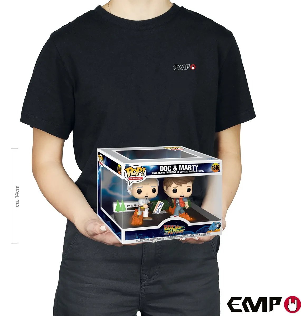 Funko Pop! Moment Zurück in die Zukunft Doc & Marty 1846