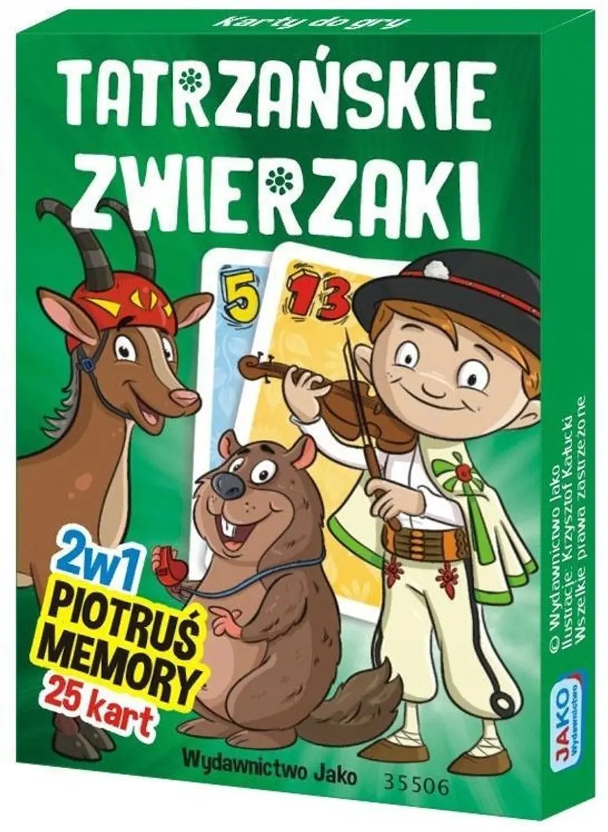 JAKO Piotrus Memory Kaartspel Tatrazuieren 35506