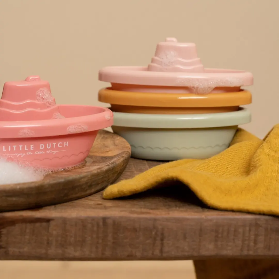 Little Dutch Badbootjes Stapelbaar - 871205 - Roze - afbeelding 3 van 6