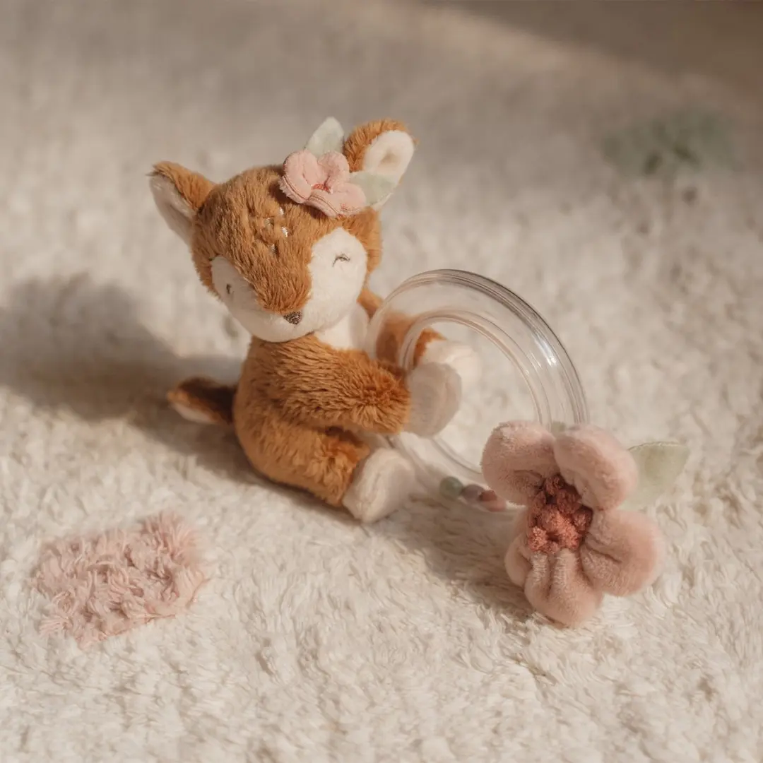 Little Dutch Ringrammelaar Hert Fairy Garden - Roze/Bruin - afbeelding 5 van 6