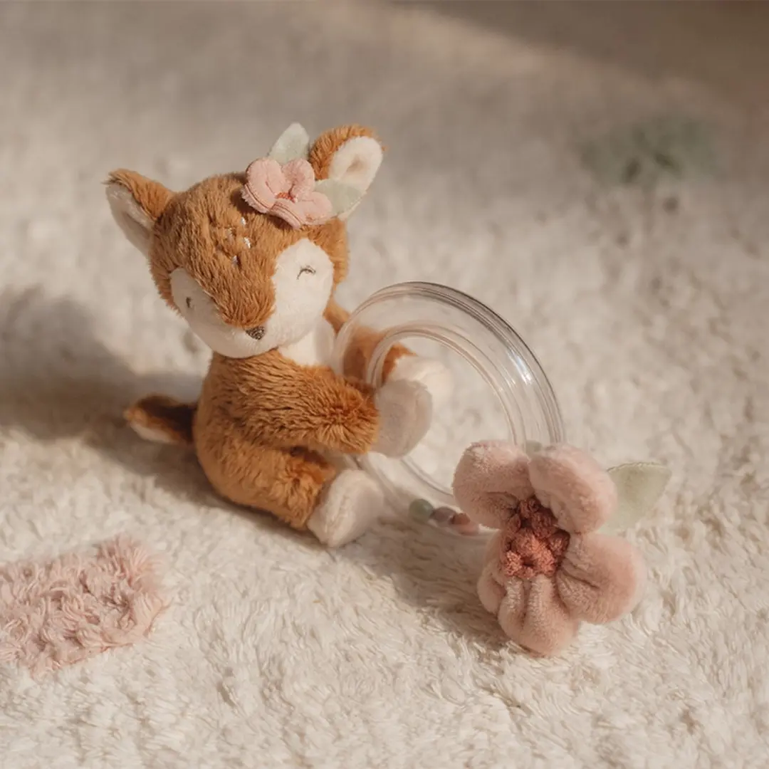 Little Dutch Ringrammelaar Hert Fairy Garden - Roze/Bruin - afbeelding 3 van 6