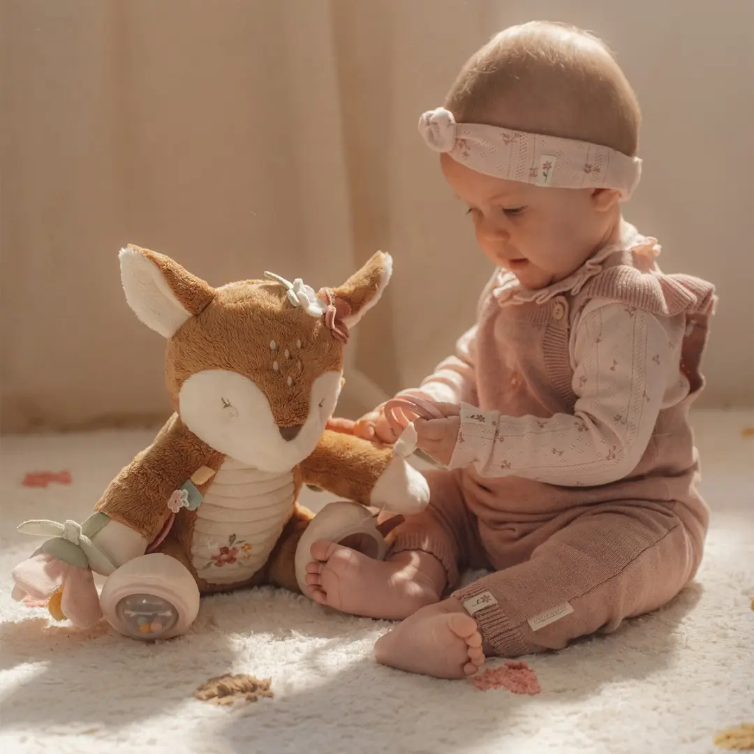 Little Dutch Fairy Garden Hert Activiteitenknuffel - Meerdere kleuren - afbeelding 4 van 6