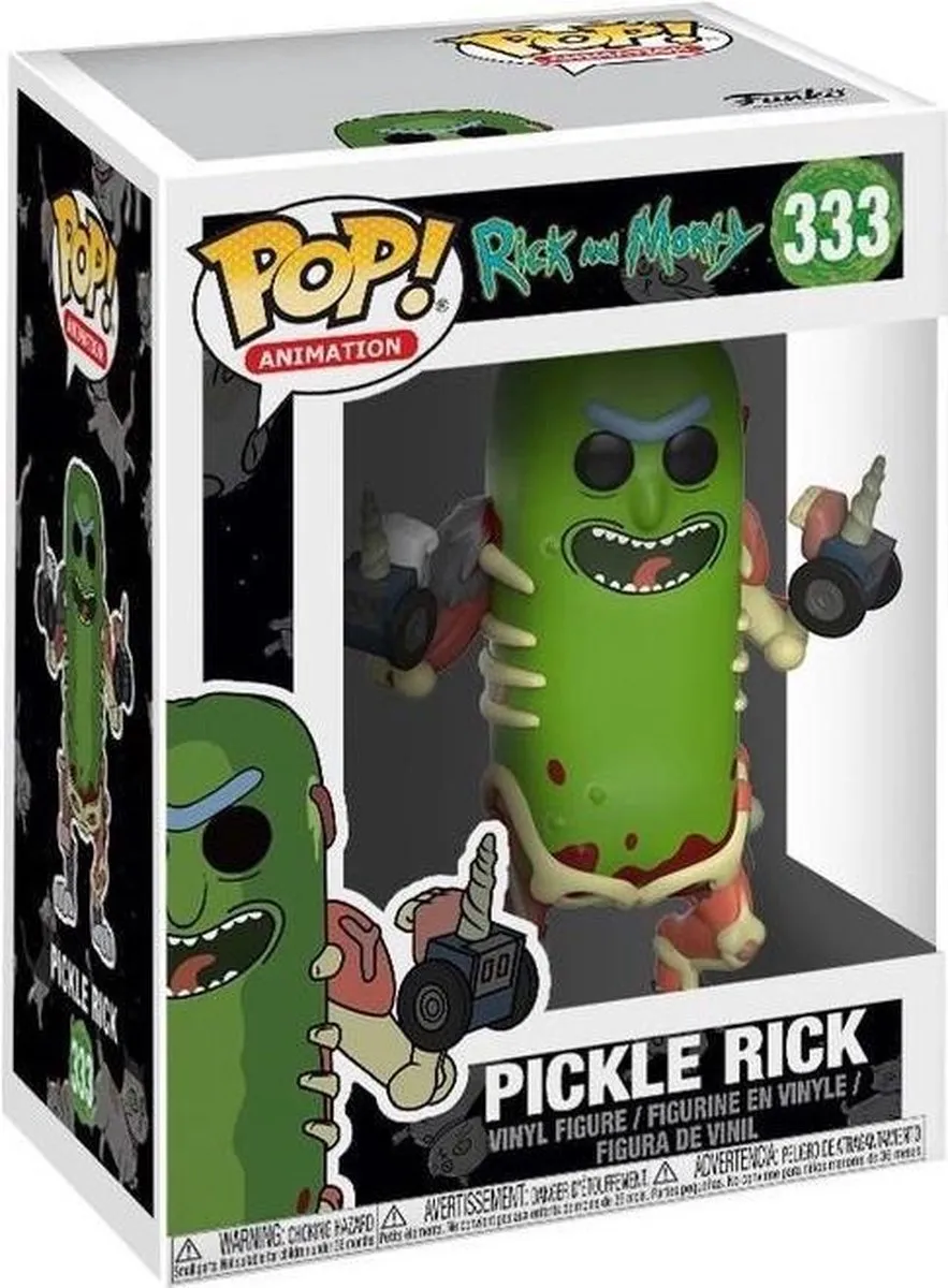 Funko Pop! Rick and Morty Pickle Rick - Multi