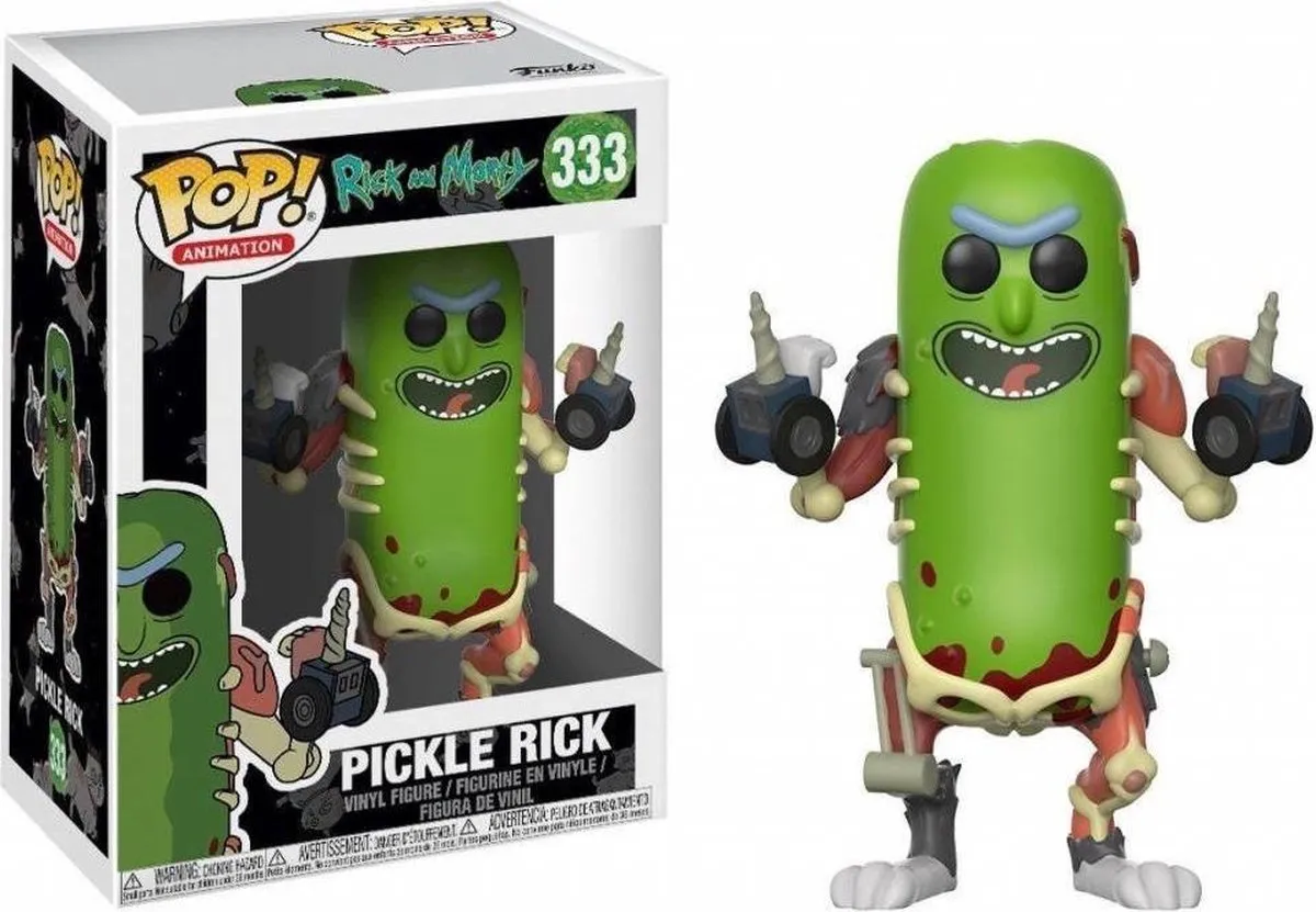 Funko Pop! Rick and Morty Pickle Rick - Multi
