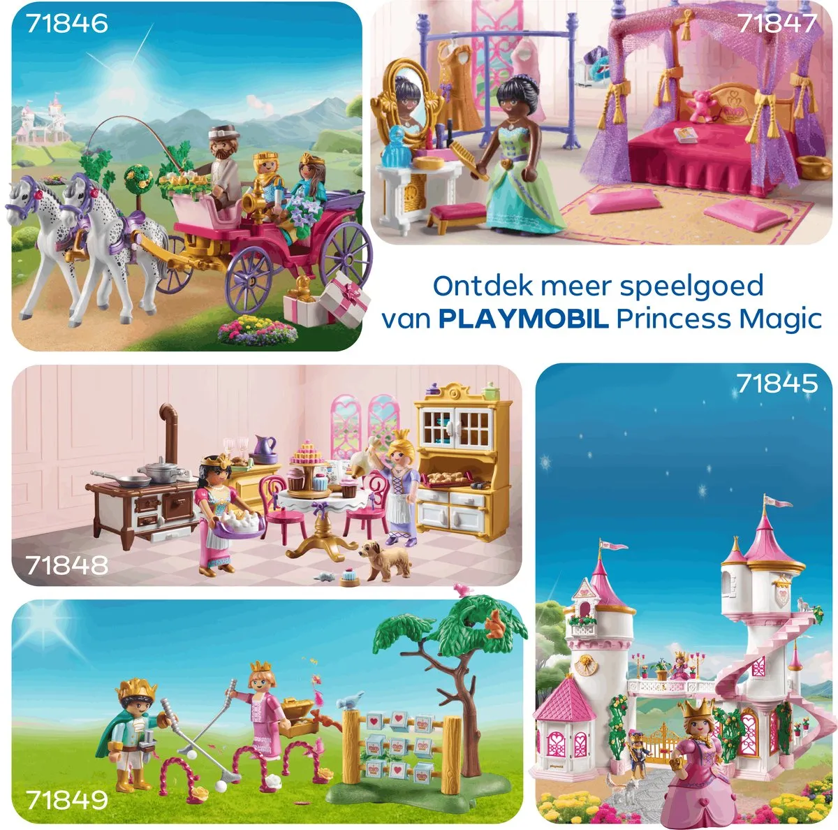 Playmobil Princess Een Bezoek van Ver 72054 - Multicolor - afbeelding 6 van 6
