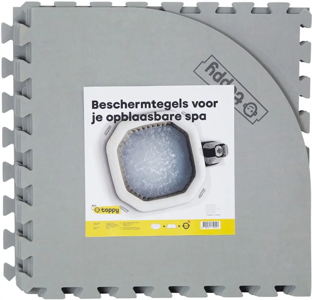 W'eau Foam Ondertegels 4mm - Grijs - afbeelding 3 van 6