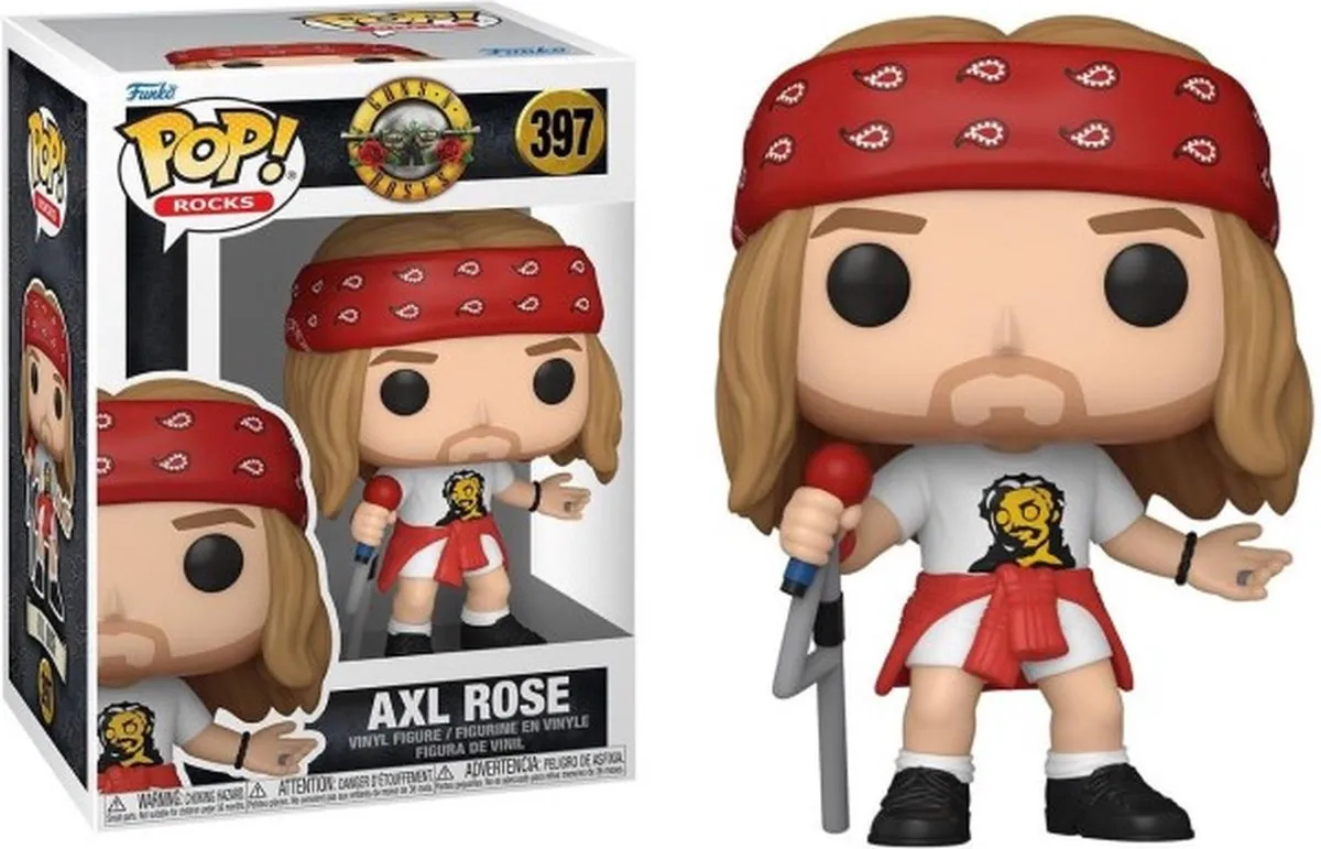 Funko Pop! Axl Rose Rocks! Vinyl Figuur 397