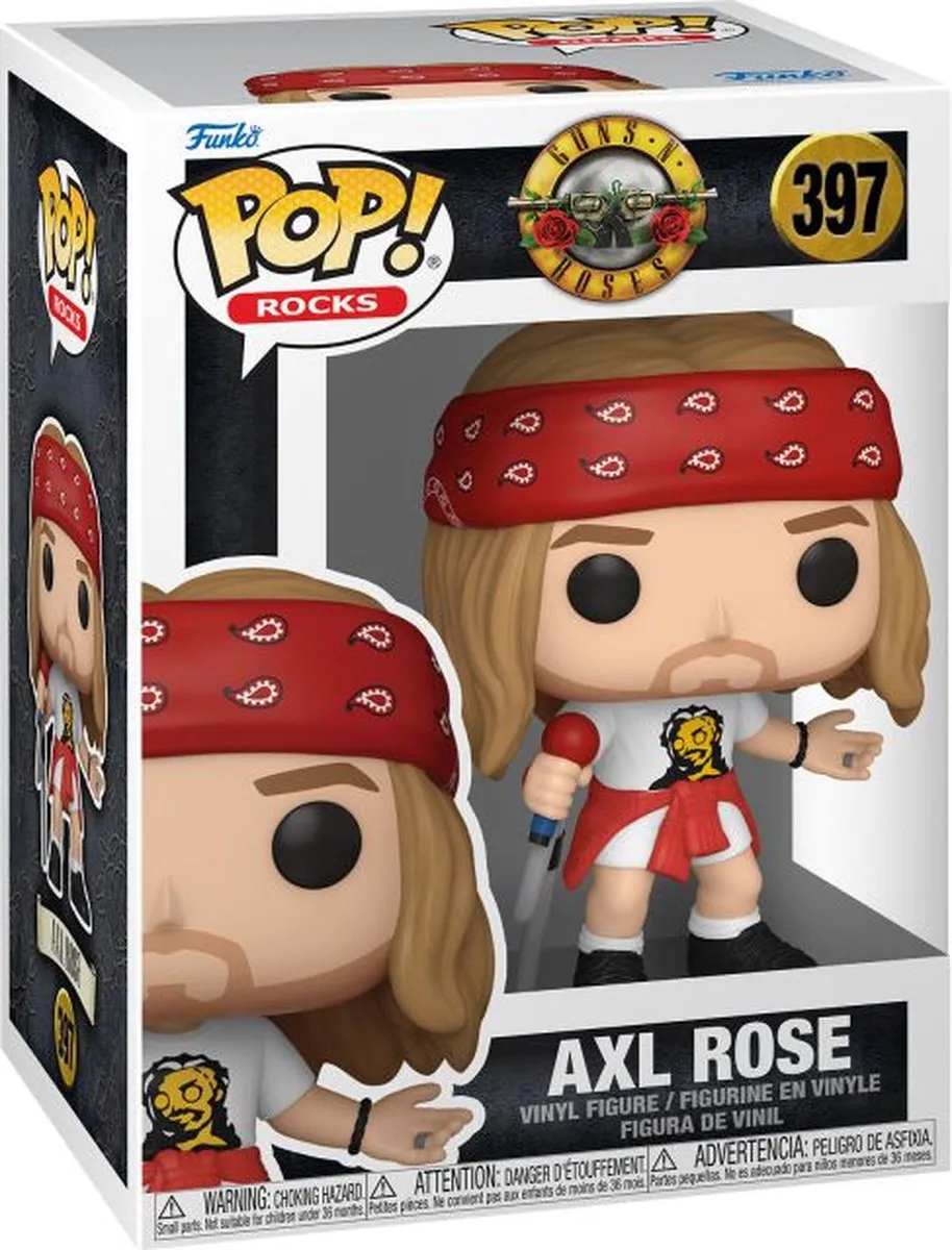 Funko Pop! Axl Rose Rocks! Vinyl Figuur 397 - Guns N' Roses
