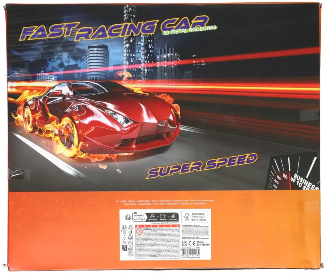 Koopman Speelgoedauto's Set 50 Stuks - Multi kleuren - afbeelding 3 van 3