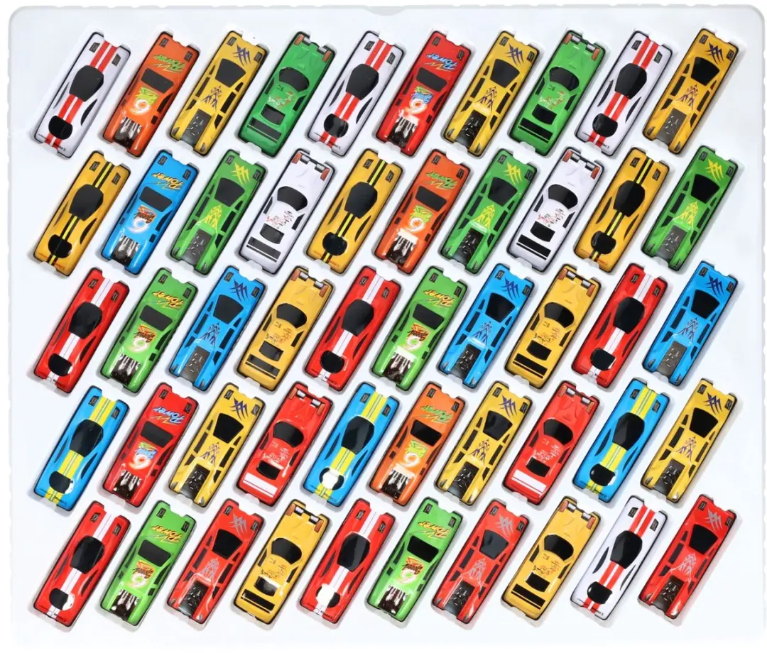Koopman Speelgoedauto's Set 50 Stuks - Multi kleuren - afbeelding 2 van 3