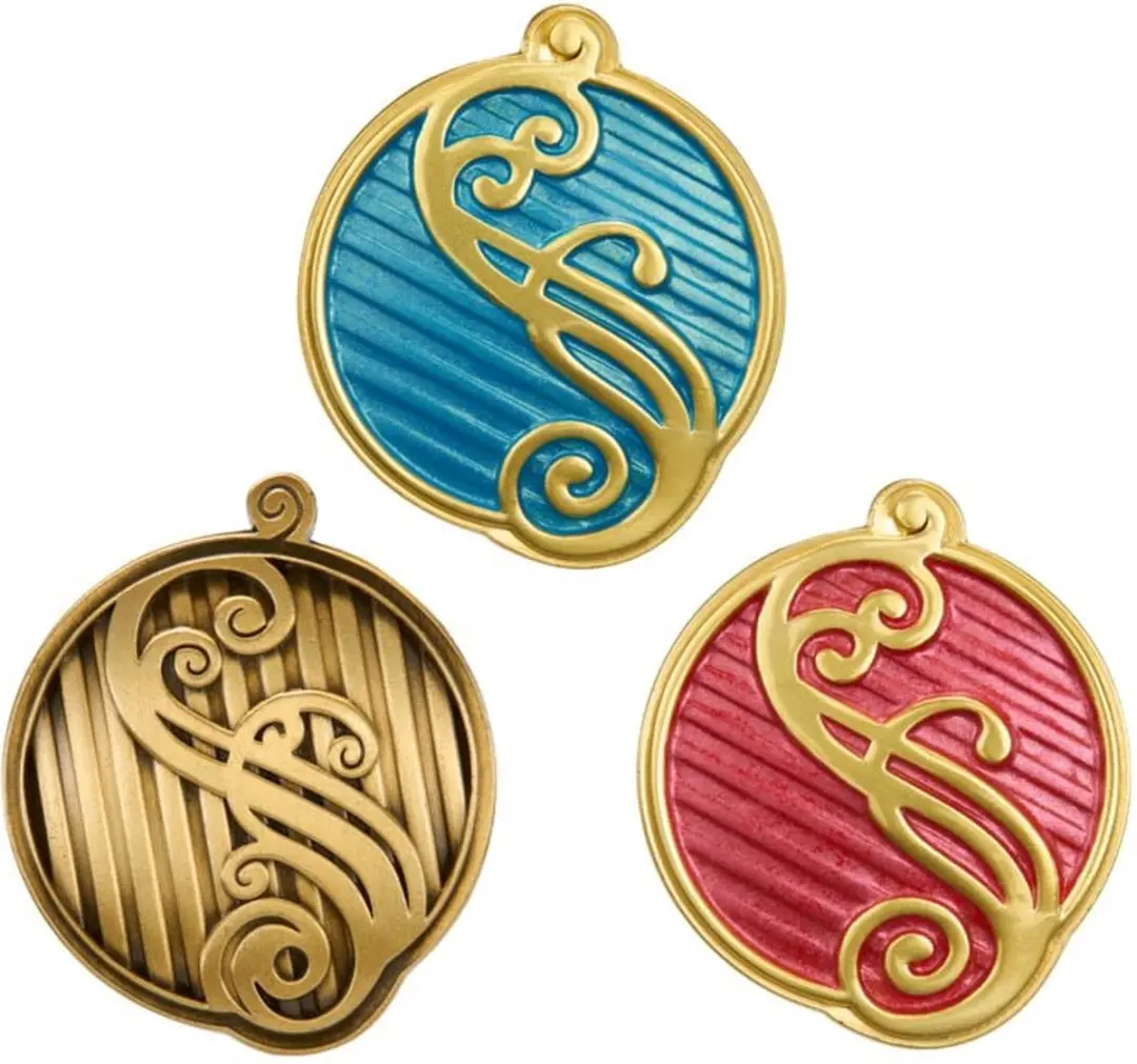 Wicked Shiz Pin Set Speld meerkleurig Zink