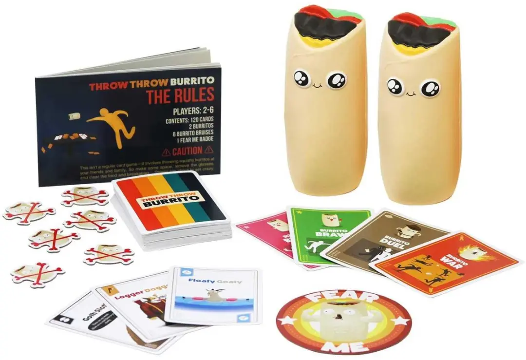 Exploding Kittens Throw Throw Burrito Kaartspel - 2-6 Spelers