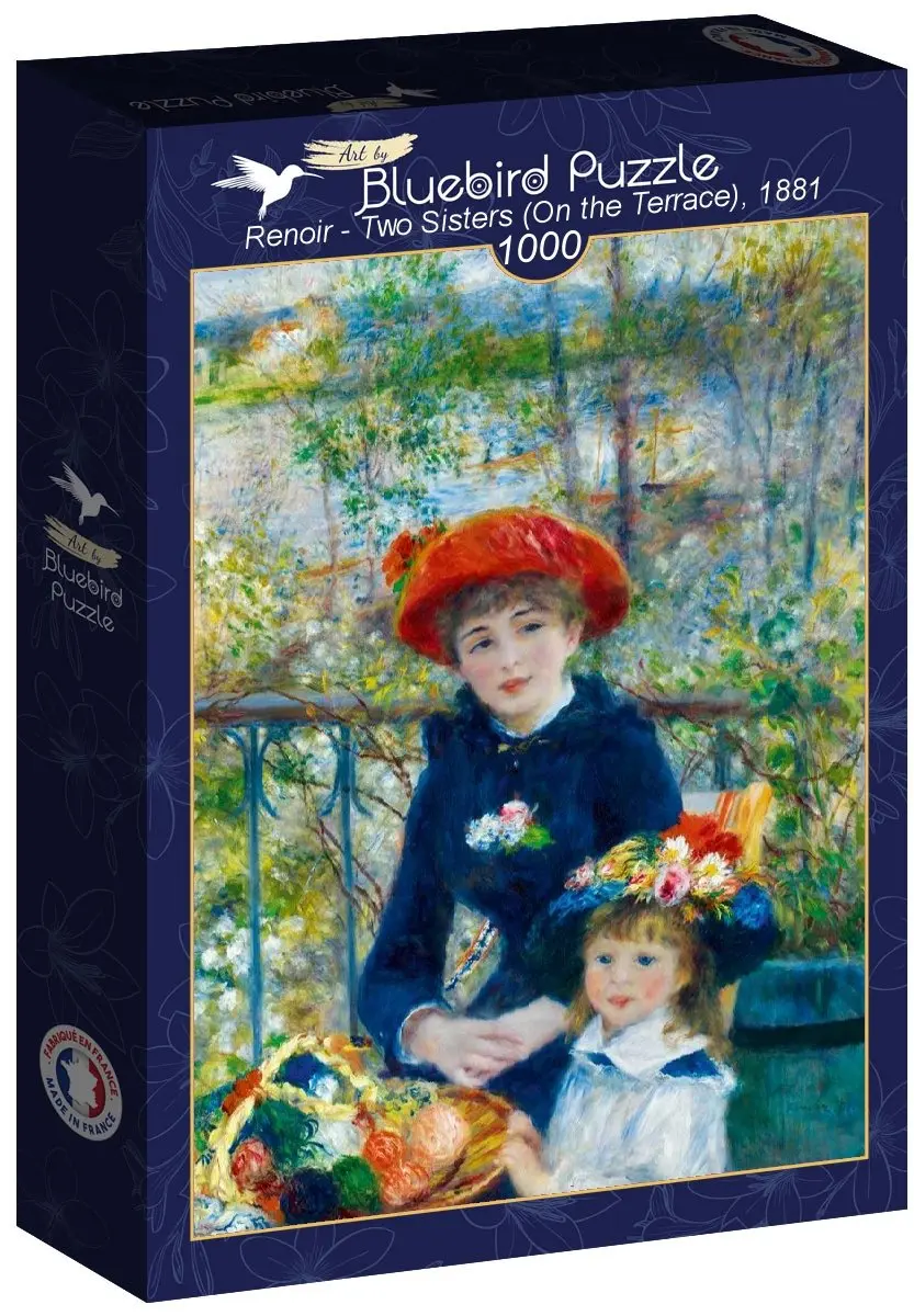 Bluebird Puzzle Renoir Two Sisters 1000 Stuks Legpuzzel - Meerkleurig