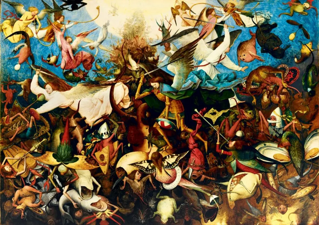 Bluebird Puzzle Pieter Bruegel The Fall of the Rebel Angels - 1000 Stuks