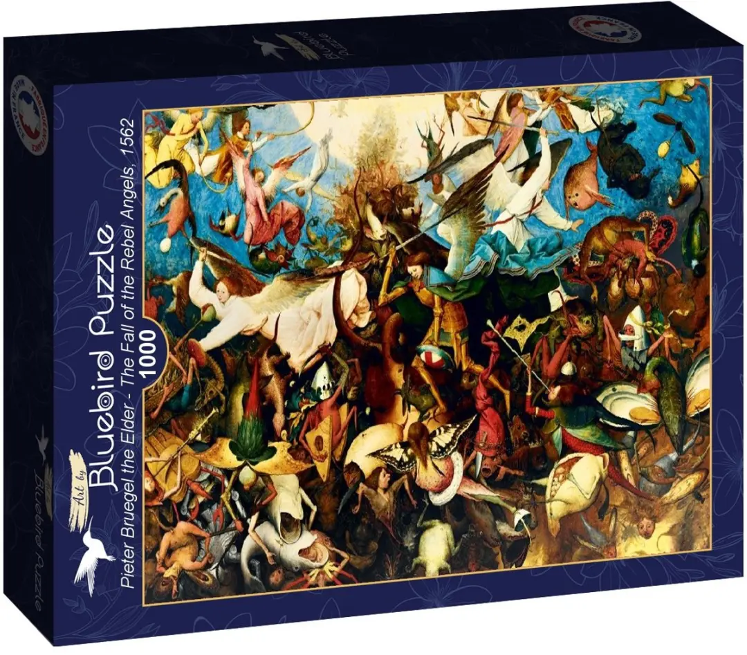 Bluebird Puzzle Pieter Bruegel The Fall of the Rebel Angels - 1000 Stuks