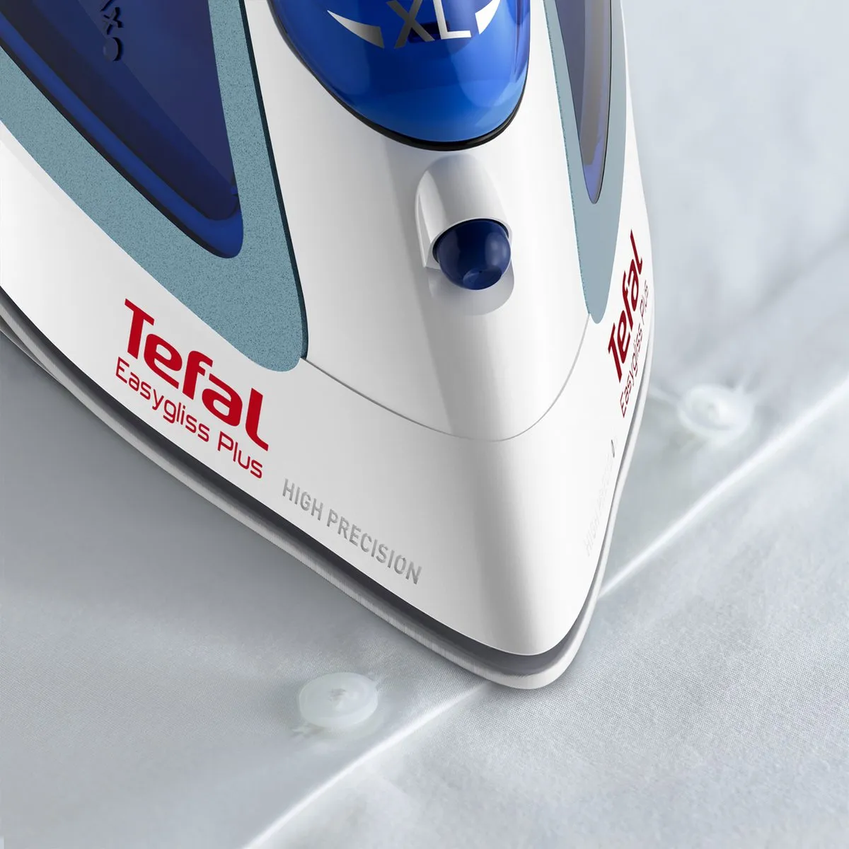Tefal Easygliss Plus FV5736 Stoomstrijkijzer - 2500W - Blauw/Wit