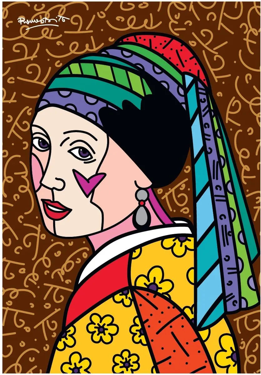 Bluebird Puzzle Romero Britto Dutch Icon 1500 Stuks