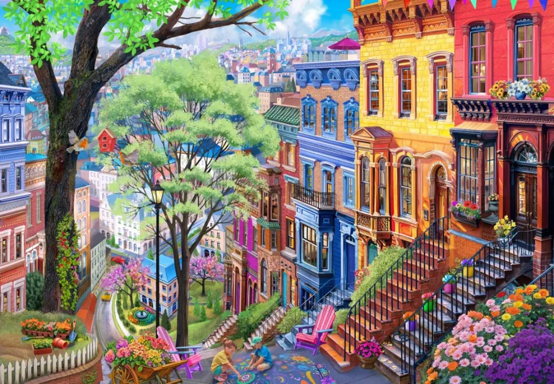 Bluebird Puzzle legpuzzel Spring Hill