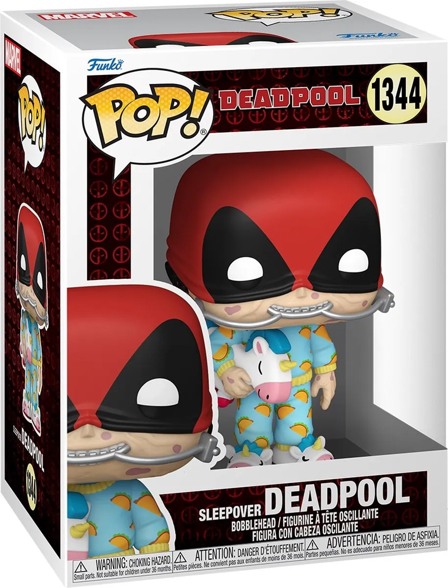 Funko Pop! Marvel Deadpool Sleepover - Multi
