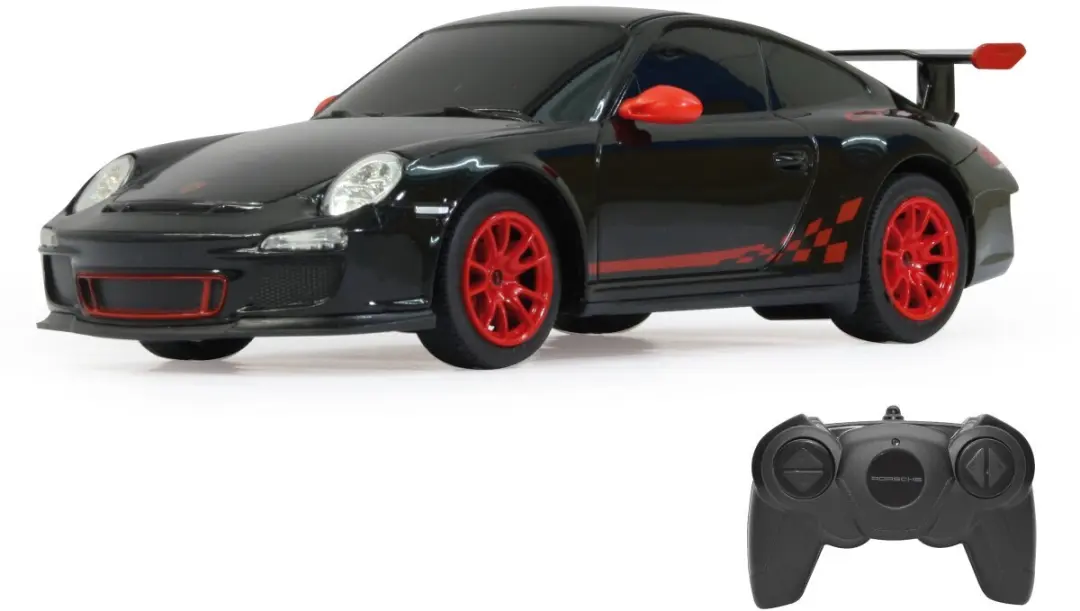Jamara Porsche GT3 RS 1:24 Bestuurbare Auto - Zwart - afbeelding 2 van 6