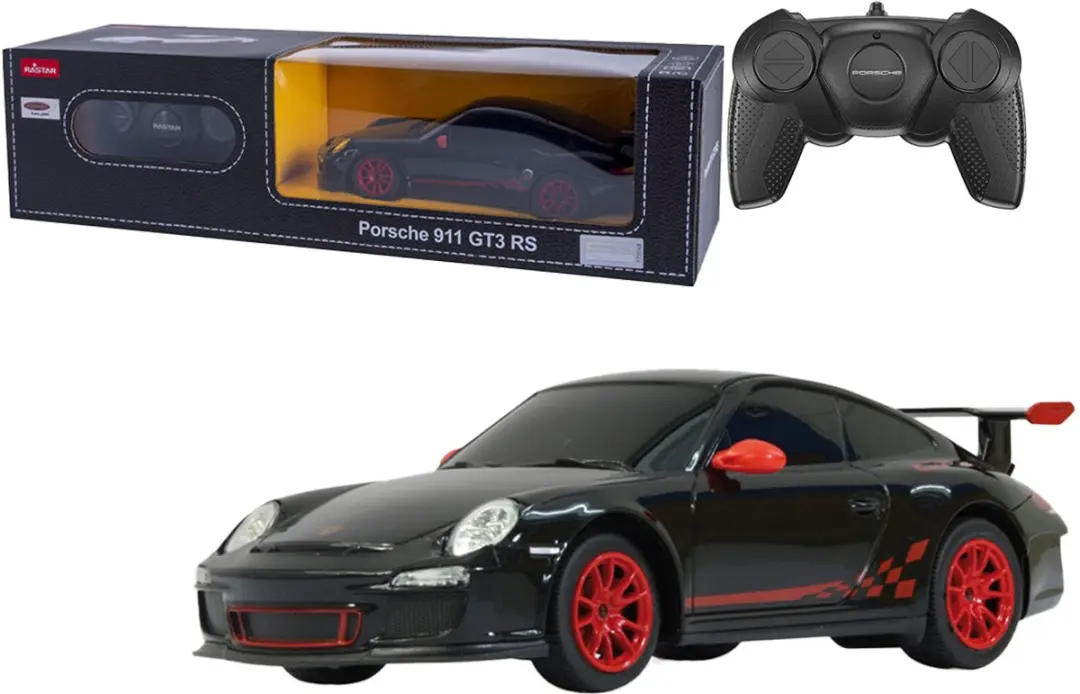 Jamara Porsche GT3 RS 1:24 Bestuurbare Auto - Zwart