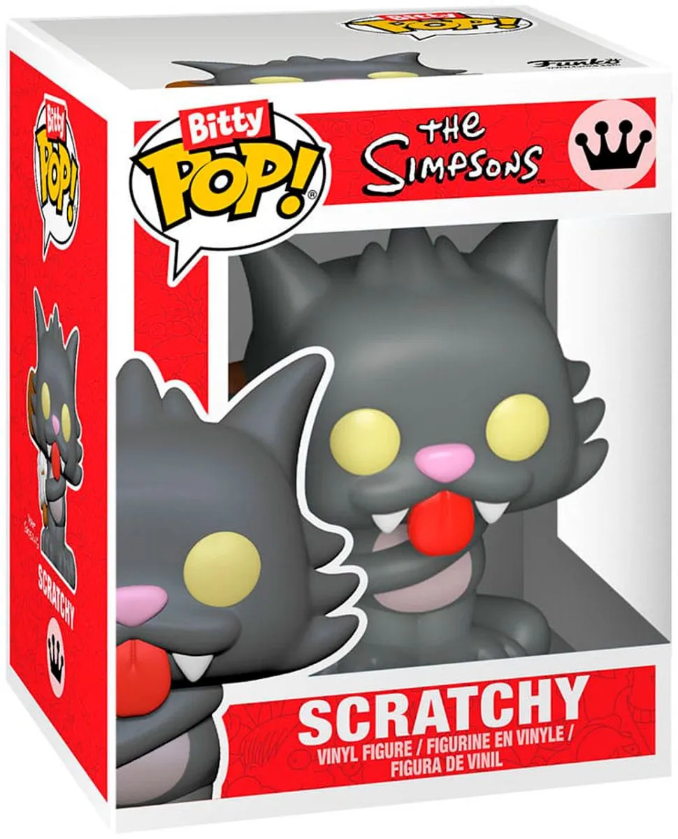 Funko Bitty Pop! The Simpsons - Scratchy/Grampa/Lisa/Random Chase - Multi