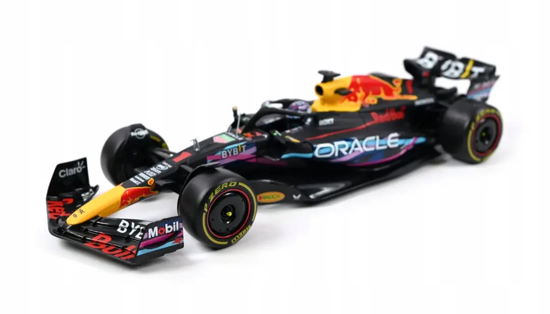 Bburago RB19 Miami GP 2023 Max Verstappen Schaal 1:24 Modelauto