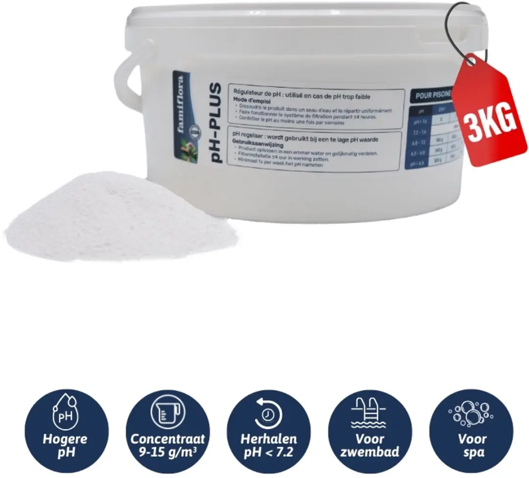 Famiflora pH-plus Poeder 3kg