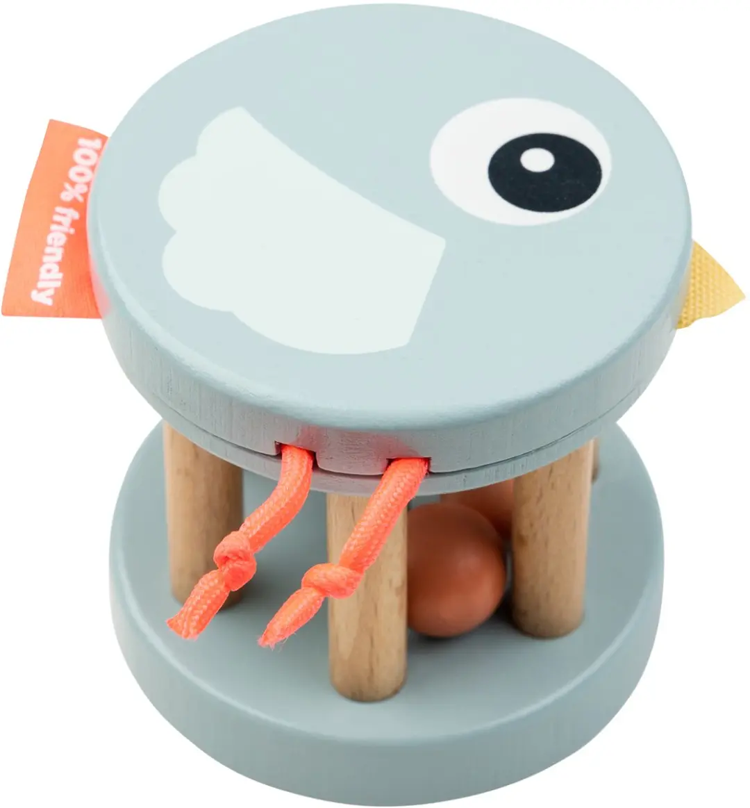 Done By Deer Birdee Houten Rammelaar Roller