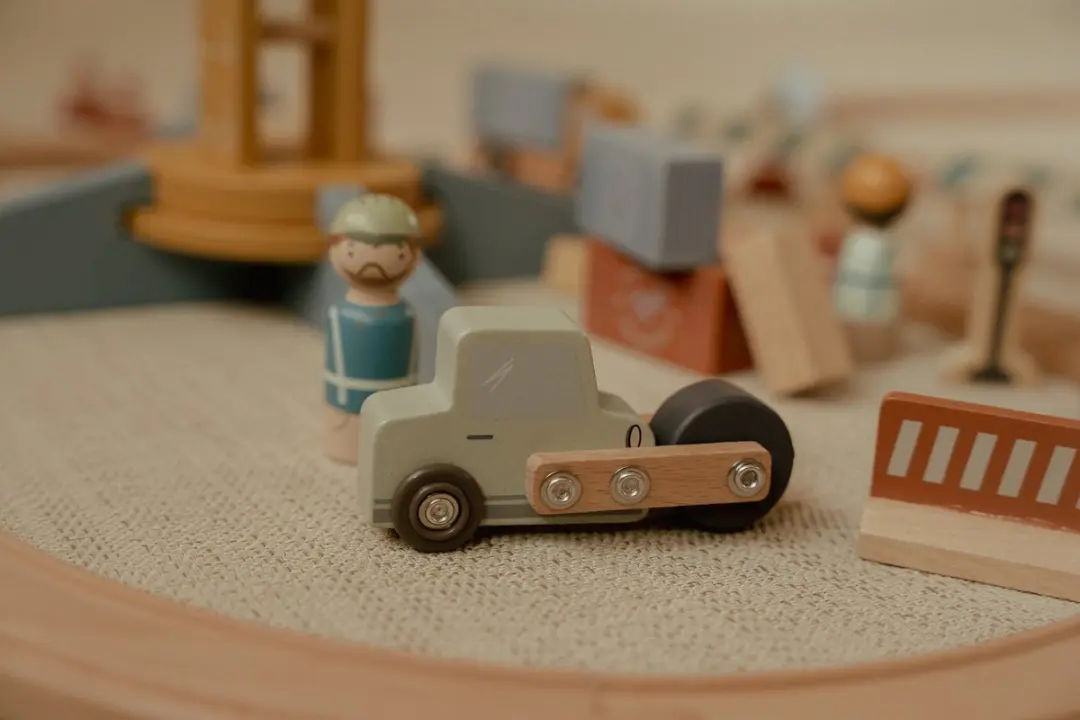 Little Dutch Hijskraan Set - Meerkleurig - afbeelding 6 van 6
