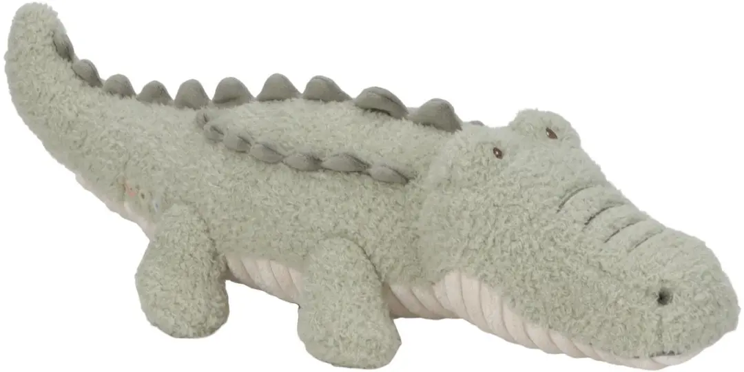 Little Dutch Safari Friends Knuffel Krokodil - Groen - afbeelding 2 van 6