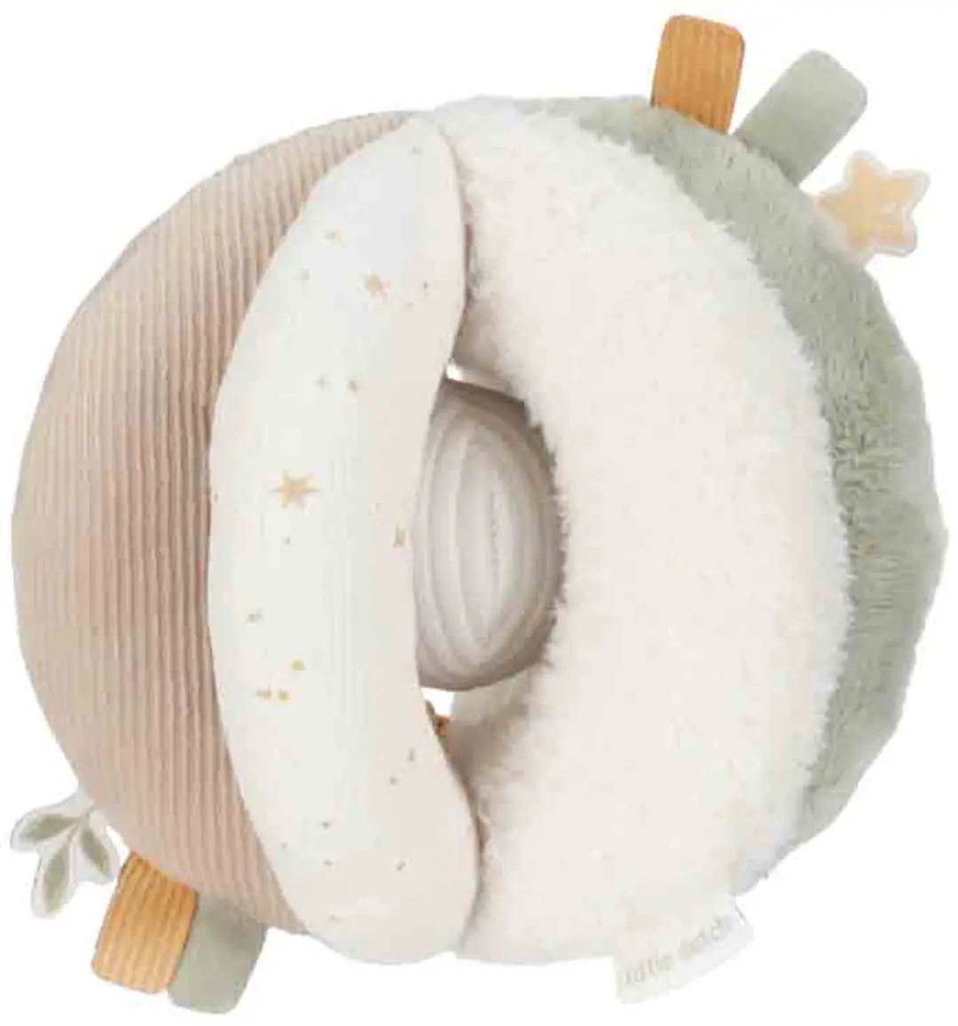 Little Dutch Newborn Naturals Grijpbal - Wit - afbeelding 5 van 5
