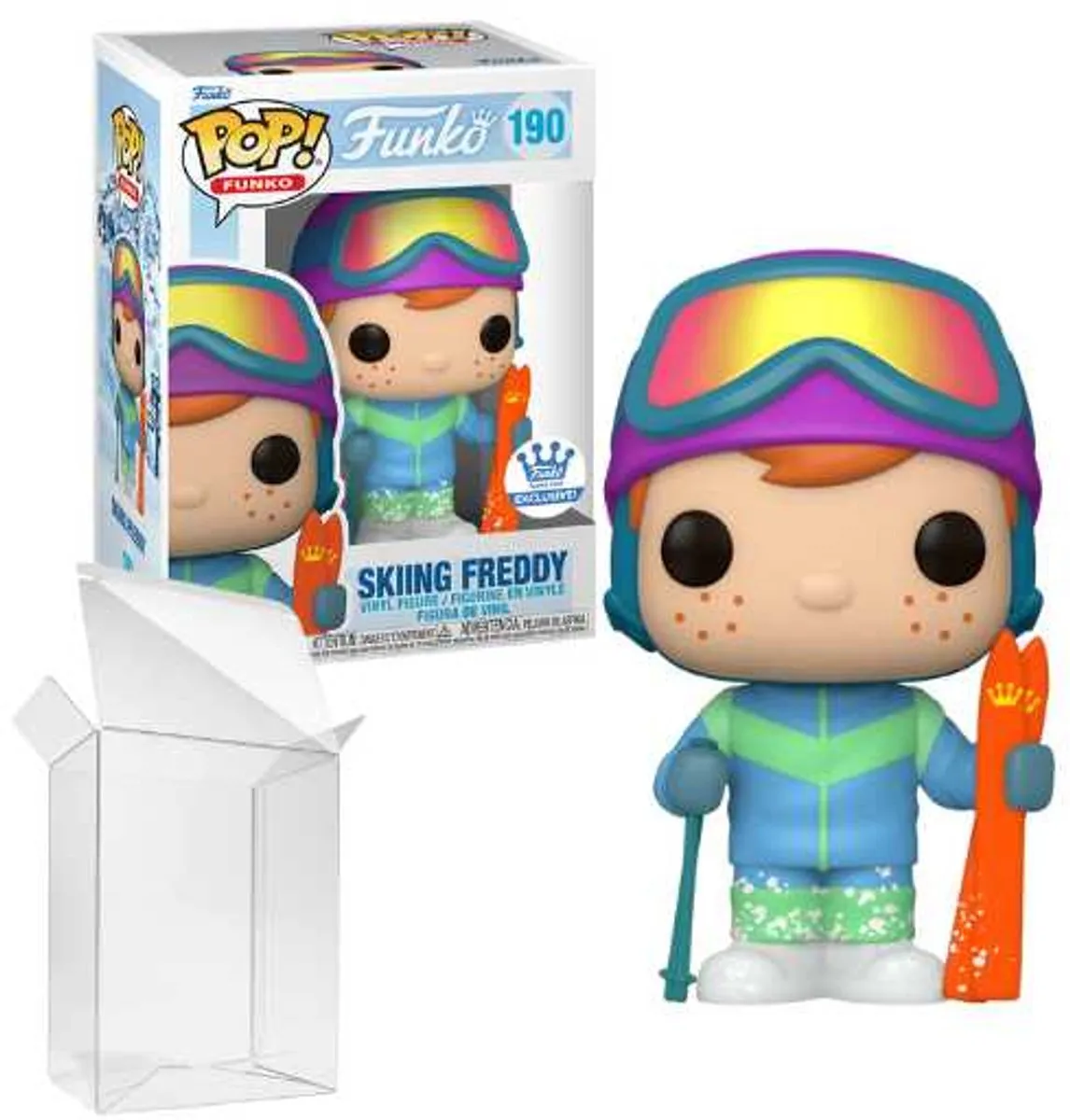 Funko Pop! Freddy Funko Skiing #190 - Multi - afbeelding 2 van 2