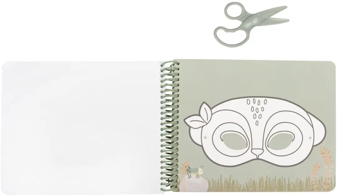 Little Dutch Safari Jim Knutselboek Maskers Maken - 30 Pagina's - Groen - afbeelding 2 van 5