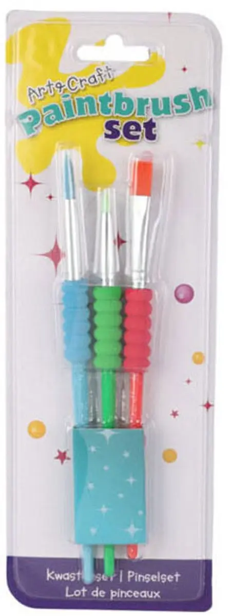 Koopman Penselen Rond Set - 3 Stuks - afbeelding 2 van 2