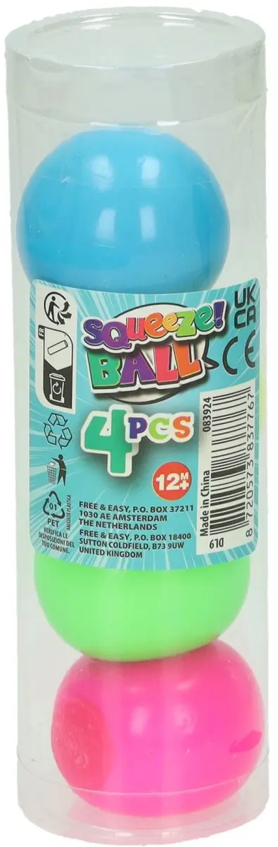 Knijpballen in Neonkleur